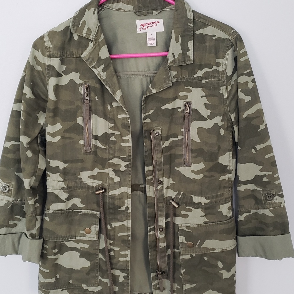 camo anorak jacket